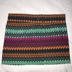 Rip Curl Tribal Print Skirt